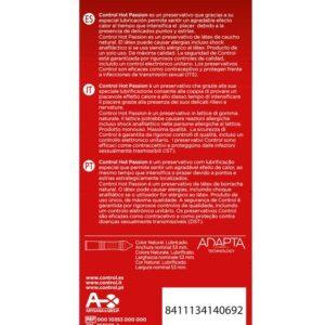 Control Condoms-Hot Passion Kondome Heizeffekt 10 · Kondome (Bild 2)