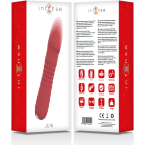 Intense High Tech-Juni Up & Down 10 Rot-Silikon Vibrationen, 10 · Vibratoren (Bild 4)