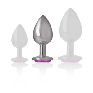 Intense Anal Toys-Analplug Metall Aluminium Herz · Spielzeug aus Glas & Metall (Bild 15)