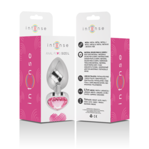 Intense Anal Toys-Analplug Metall Aluminium Herz · Spielzeug aus Glas & Metall (Bild 32)
