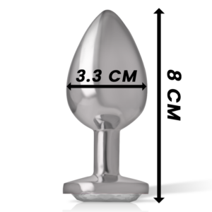 Intense Anal Toys-Analplug Metall Aluminium Herz · Spielzeug aus Glas & Metall (Bild 26)