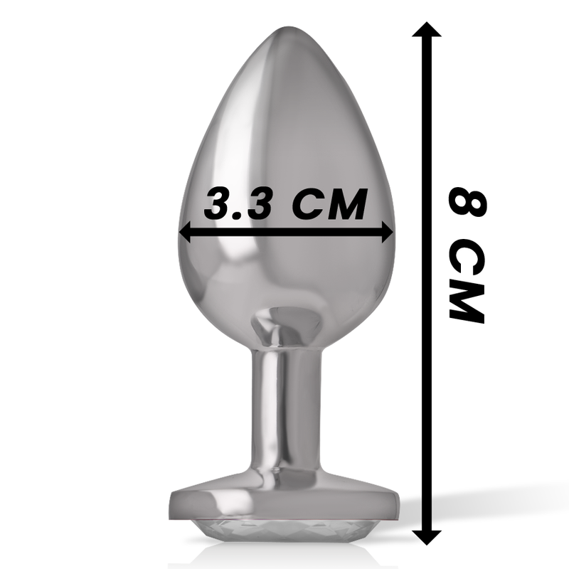 Intense Anal Toys-Analplug Metall Aluminium Herz · Spielzeug aus Glas & Metall (Bild 26)