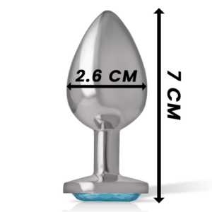 Intense Anal Toys-Analplug Metall Aluminium Herz · Spielzeug aus Glas & Metall (Bild 8)