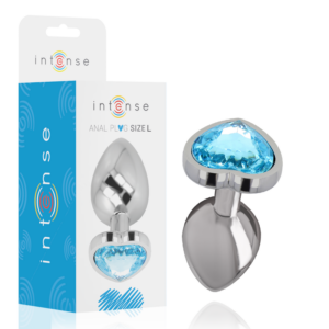 Intense Anal Toys-Analplug Metall Aluminium Herz · Spielzeug aus Glas & Metall (Bild 37)