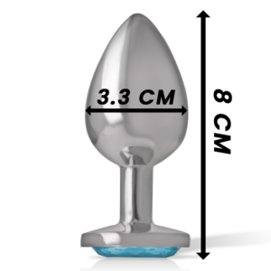 Intense Anal Toys-Analplug Metall Aluminium Herz · Spielzeug aus Glas & Metall (Bild 24)