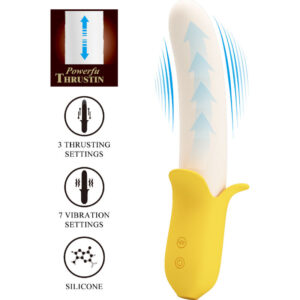 High Tech-Banana Geek Super Power 7 Vibrationen Up &down Silikon · Vibratoren (Bild 2)