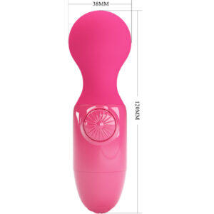 High Tech-Magenta Mini Vibrator Personal-Silikon, Wiederaufladbar · Vibratoren (Bild 2)