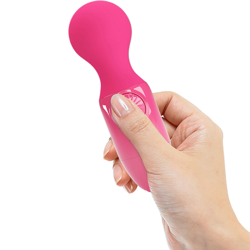 High Tech-Magenta Mini Vibrator Personal-Silikon, Wiederaufladbar · Vibratoren (Bild 9)