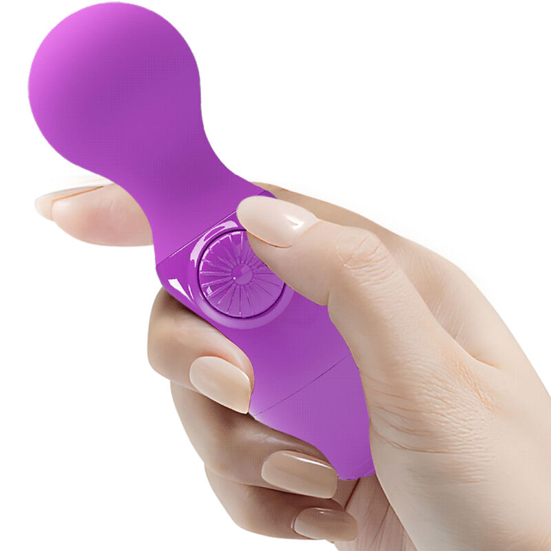 High Tech-Kleiner persönlicher Masseur Lila-Silikon, Wasserdicht · Vibratoren (Bild 5)