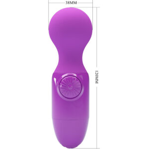 High Tech-Kleiner persönlicher Masseur Lila-Silikon, Wasserdicht · Vibratoren (Bild 2)