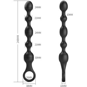 Anal Toys-Van Analkugeln Silikon Wiederaufladbar, 10 · Sextoys (Bild 7)