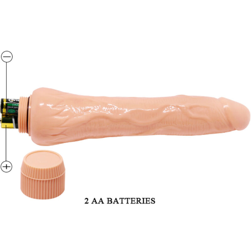 Baile Vibrators-Barbara Vibrator Realistisch 25 cm-TPR, Drehung · Vibratoren (Bild 5)