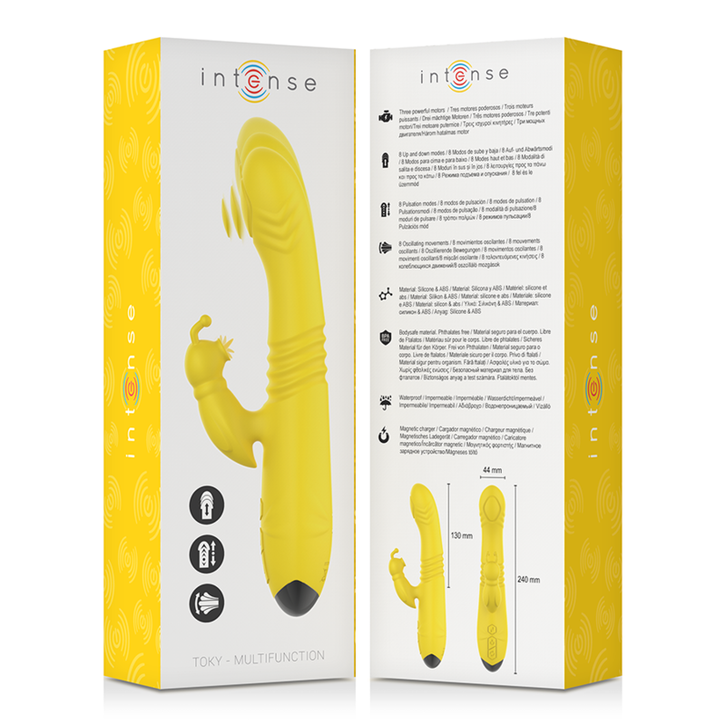 Intense High Tech-Toky Vibrator multifunktional Wiederaufladbar · Vibratoren (Bild 5)