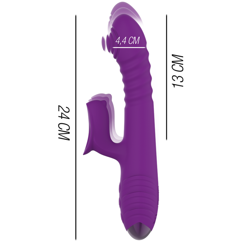 Intense High Tech-Iggy Vibrator Multifunktionalität Wiederaufladbar · Vibratoren (Bild 2)