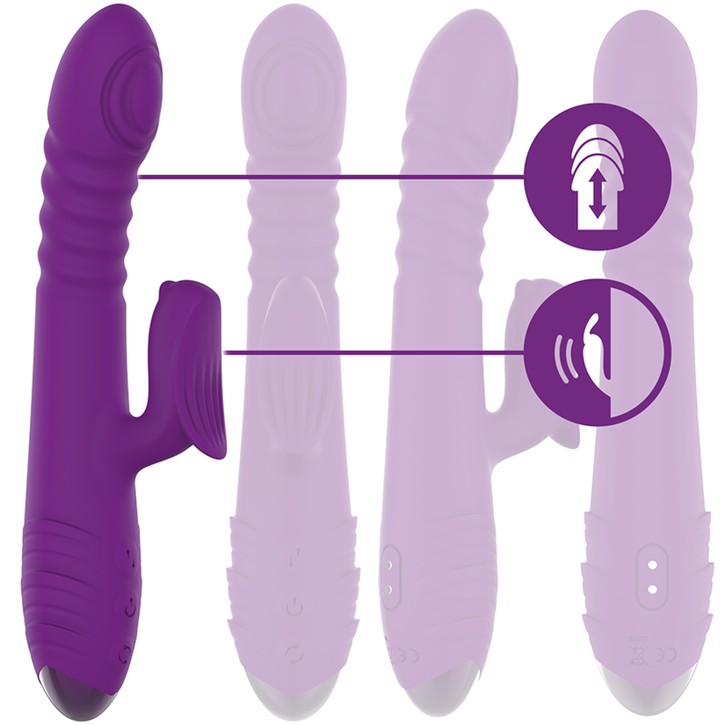 Intense High Tech-Iggy Vibrator Multifunktionalität Wiederaufladbar · Vibratoren (Bild 5)