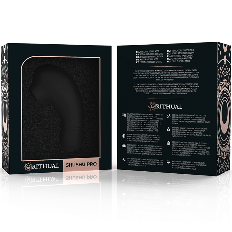 Rithual-Shushu Pro Pocket Klitoris Stimulator, 2 Motoren · Vibratoren (Bild 6)
