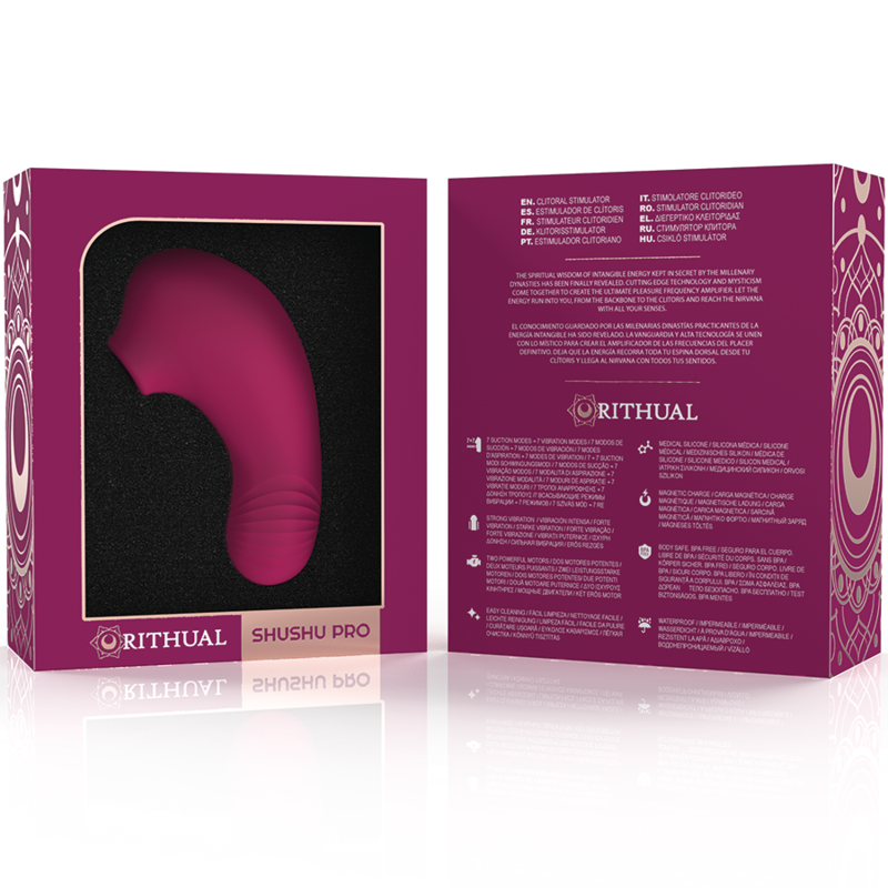 Rithual-Shushu Pro Pocket Klitoris Stimulator, 2 Motoren · Vibratoren (Bild 4)