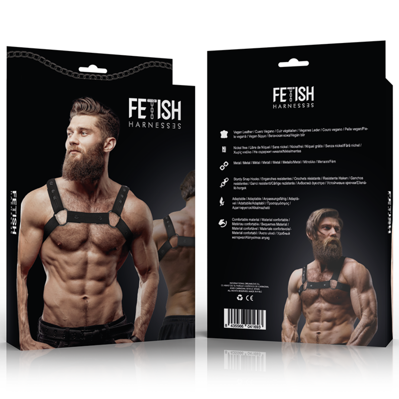 Fetish Submissive Attitude-Attraktion Harness Einstellbare Sportart · Herrenunterwäsche (Bild 2)