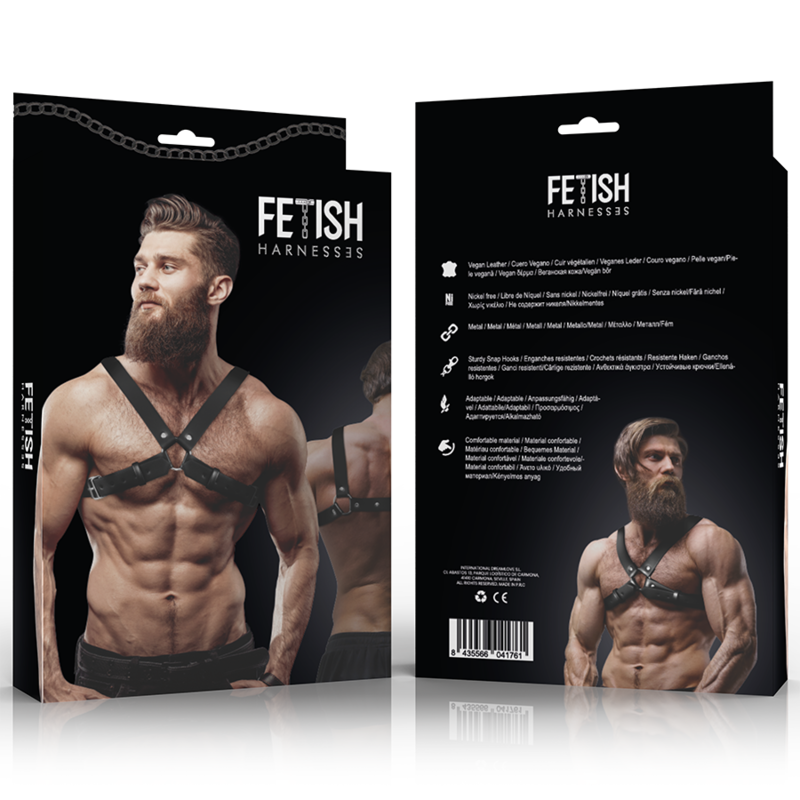 Fetish Submissive Attitude-Fetish Submissive Harness Einstellbar · Herrenunterwäsche (Bild 6)