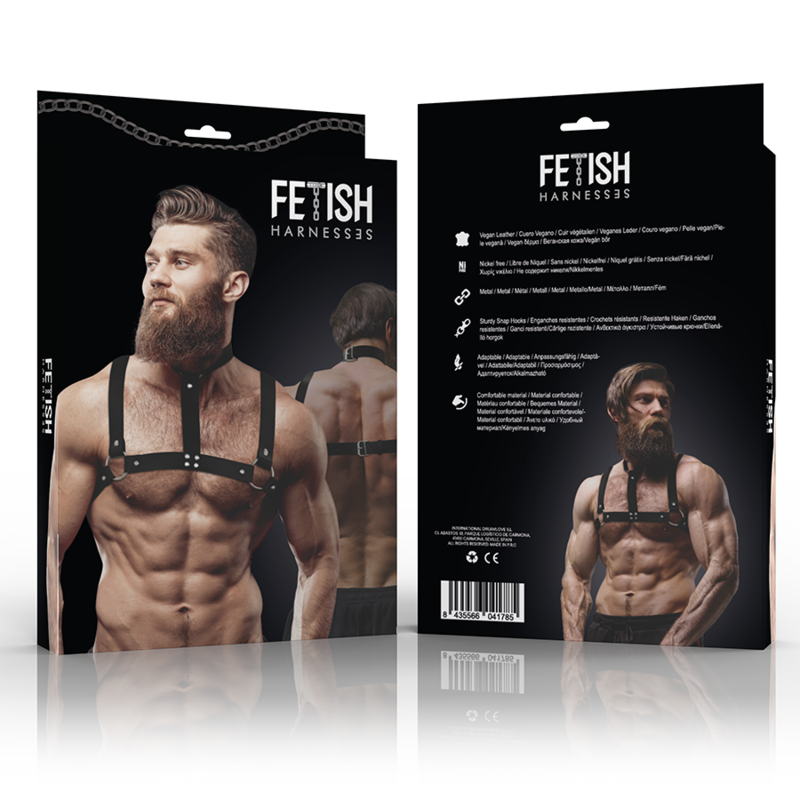 Fetish Submissive Attitude-Fetish Submissive Harness einstellbar · Herrenunterwäsche (Bild 5)