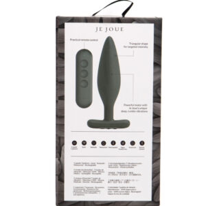 Je Joue-Egon Analplug Vibrator Schwarz-Silikon · Vibratoren (Bild 3)