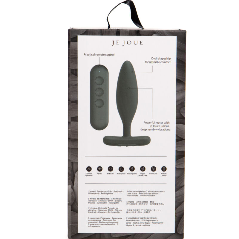 Je Joue-Vesta Analplug Vibrator Schwarz · Vibratoren (Bild 6)