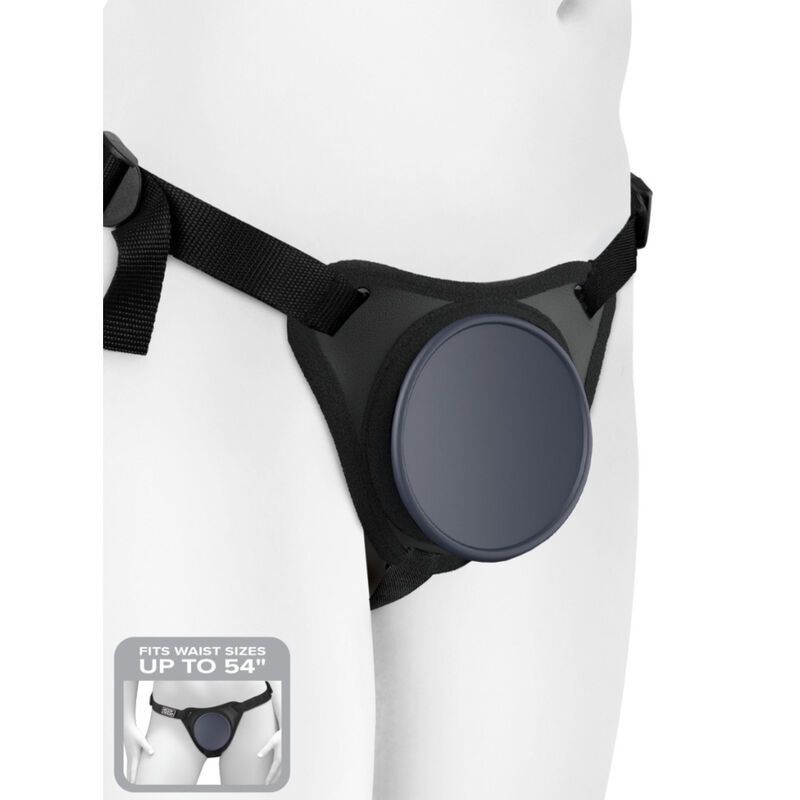 Pipedreams-Body Dock Elite Harness-Silikon, Saugnapf · Strap-on & Harness (Bild 2)