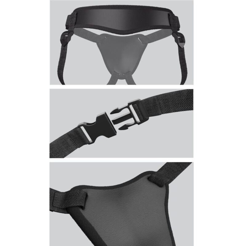 Pipedreams-Body Dock Elite Harness-Silikon, Saugnapf · Strap-on & Harness (Bild 5)