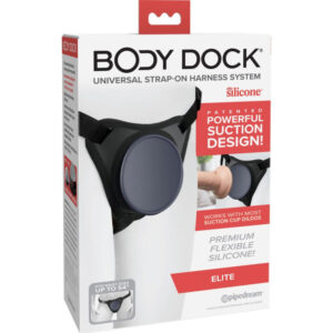 Pipedreams-Body Dock Élite Harness-Silikon, Saugnapf