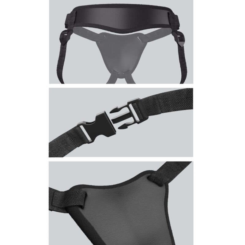 Pipedreams-Body Dock Elite Mini Harness-Silikon, Saugnapf · Strap-on & Harness (Bild 2)