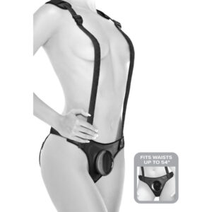 Pipedreams-Body Dock Bretelle Strap-on-Silikon, Saugnapf · Strap-on & Harness (Bild 2)