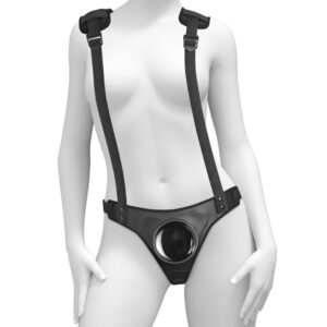 Pipedreams-Body Dock Bretelle Strap-on-Silikon, Saugnapf · Strap-on & Harness (Bild 3)