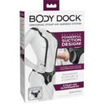 Pipedreams-Body Dock Bretelle Strap-on-Silikon, Saugnapf · Strap-on & Harness