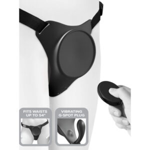 Pipedreams-Body Dock G-spot Pro Harness-Silikon, 10 Geschwindigkeiten · Strap-on & Harness (Bild 2)