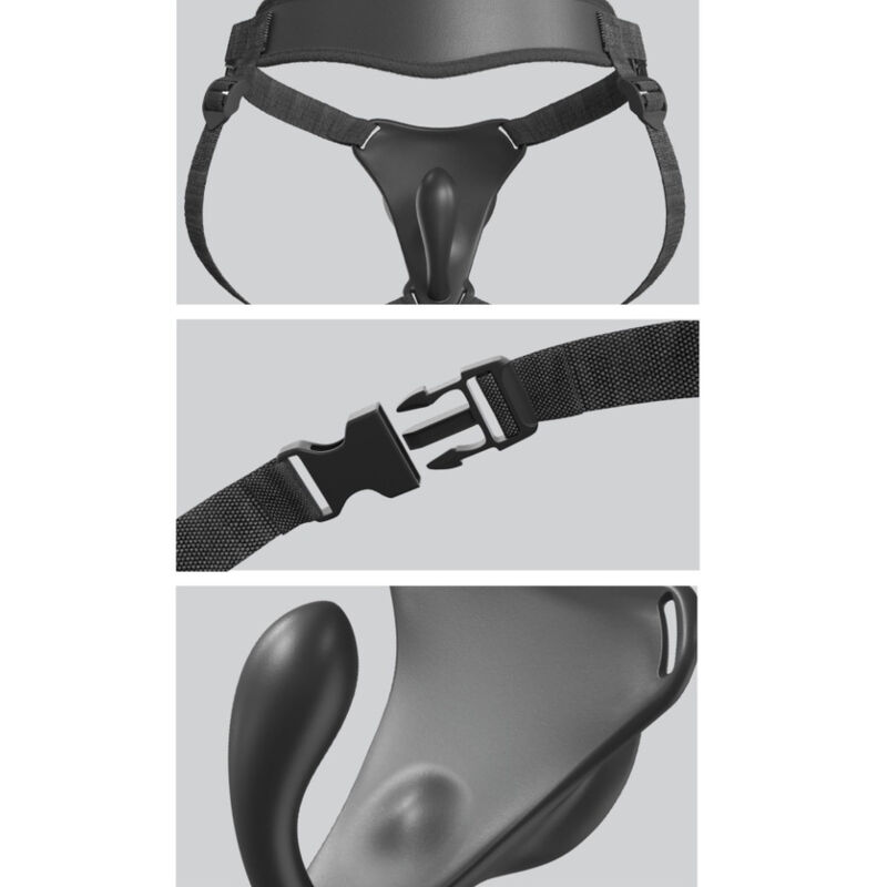 Pipedreams-Body Dock G-spot Pro Harness-Silikon, 10 Geschwindigkeiten · Strap-on & Harness (Bild 3)