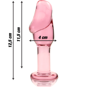 Nebula Series by Ibiza-Modell 6 Plug Kristall 12.5 cm oder 4 cm · Spielzeug aus Glas & Metall (Bild 3)
