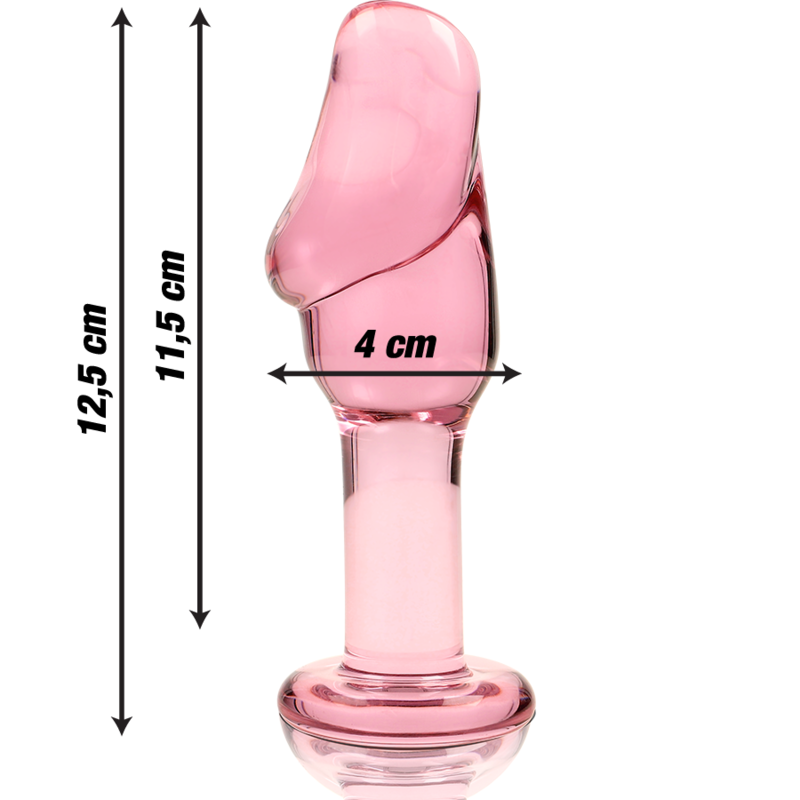 Nebula Series by Ibiza-Modell 6 Plug Kristall 12.5 cm oder 4 cm · Spielzeug aus Glas & Metall (Bild 3)