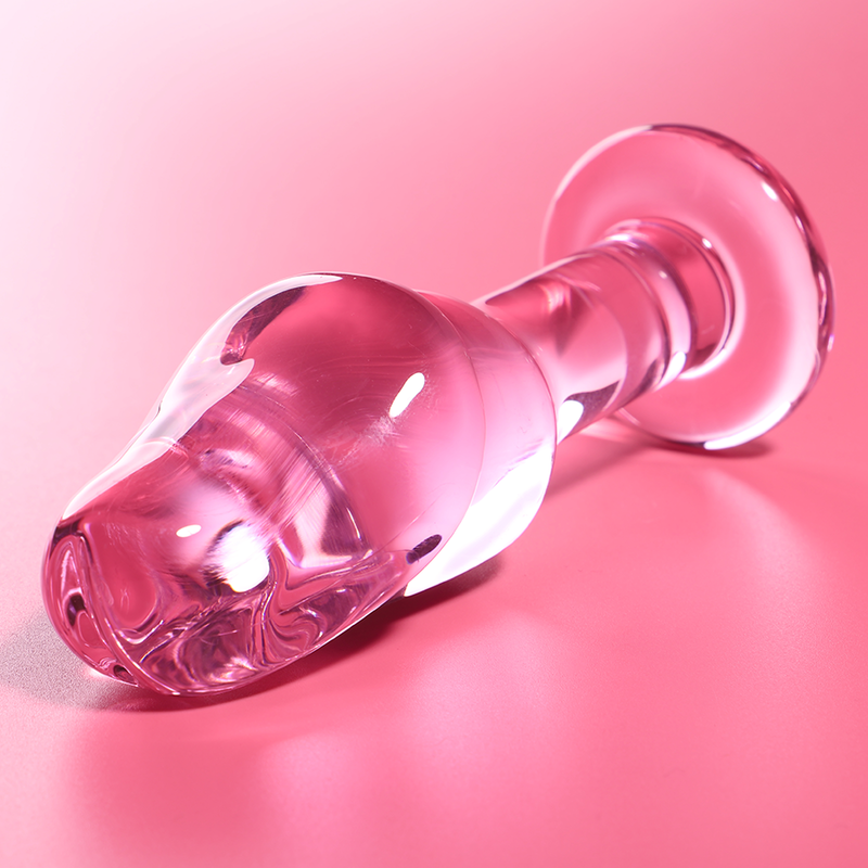 NEBULA SERIES BY IBIZA - MODELO 6 PLUG CRISTAL TRANSPARENTE 12.5 CM -O- 4 CM Nebula Series by Ibiza-Modell 6 Plug Kristall 12.5 cm oder 4 cm · Spielzeug aus Glas & Metall