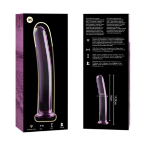 Nebula Series by Ibiza-Modell 8 Dildo Kristall 14.5 x 2 cm · Spielzeug aus Glas & Metall (Bild 7)