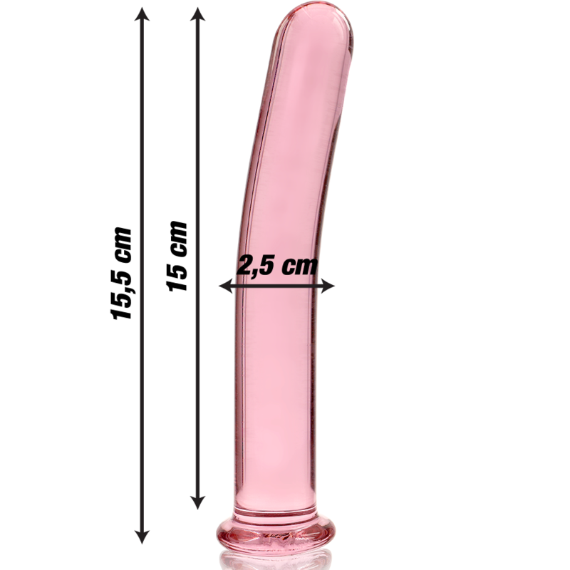 Nebula Series by Ibiza-Modell 9 Dildo Kristall 15.5 cm · Spielzeug aus Glas & Metall (Bild 3)