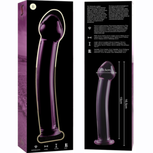 Nebula Series by Ibiza-Modell 11 Dildo Kristall 16 cm · Spielzeug aus Glas & Metall (Bild 6)