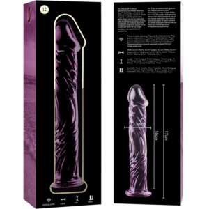 Nebula Series by Ibiza-Modell 12 Dildo Kristall 17 cm · Spielzeug aus Glas & Metall (Bild 5)