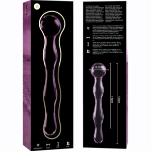 Nebula Series by Ibiza-Modell 13 Dildo Kristall 18 cm · Spielzeug aus Glas & Metall (Bild 4)