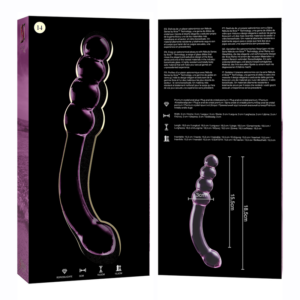 Nebula Series by Ibiza-Modell 14 Dildo Kristall 18.5 cm · Spielzeug aus Glas & Metall (Bild 6)