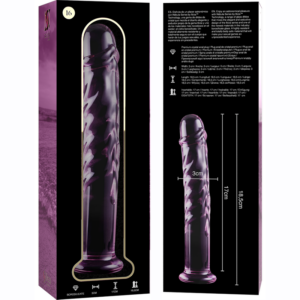 Nebula Series by Ibiza-Modell 16 Dildo Kristall 18.5 cm · Spielzeug aus Glas & Metall (Bild 5)