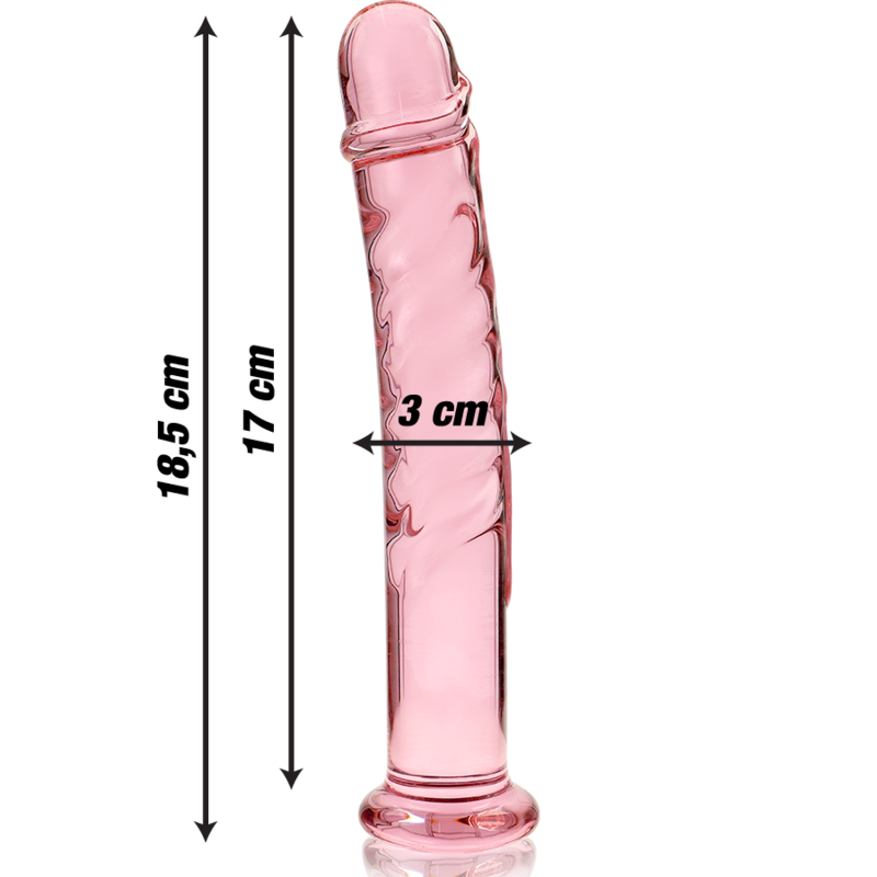 Nebula Series by Ibiza-Modell 16 Dildo Kristall 18.5 cm · Spielzeug aus Glas & Metall (Bild 2)