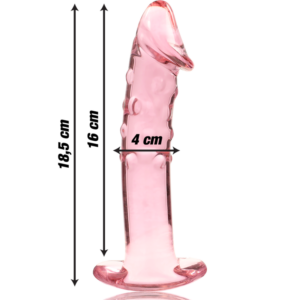 Nebula Series by Ibiza-Modell 19 Dildo Kristall 18.5 cm · Spielzeug aus Glas & Metall (Bild 6)