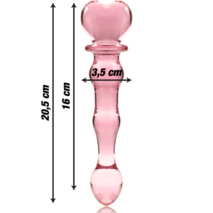 Nebula Series by Ibiza-Modell 21 Dildo Kristall 20.5 cm · Spielzeug aus Glas & Metall (Bild 3)