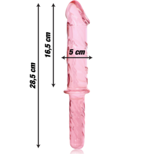 Nebula Series by Ibiza-Modell 24 Dildo aus Borsilikatglas · Spielzeug aus Glas & Metall (Bild 5)