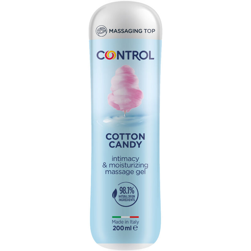 Control Lubes-Cotton Candy 3 Massagegel in 1 200 ml · Kosmetika & Aphrodisiaka